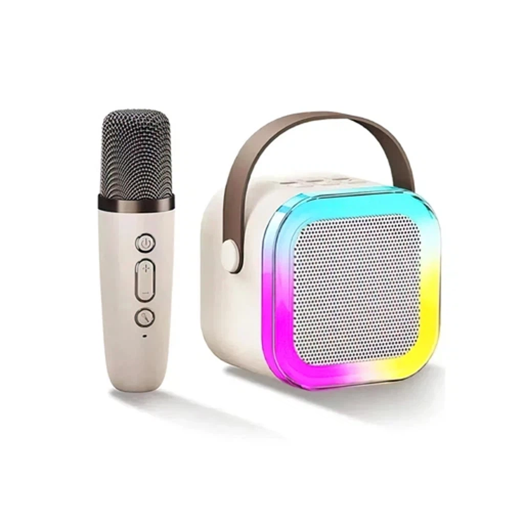 Музыкальная беспроводная колонка с микрофонами